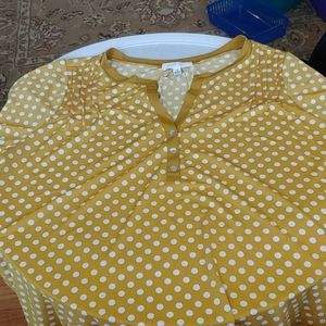 August Mist top Size 1X